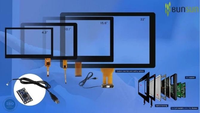 Capacitive touch screen