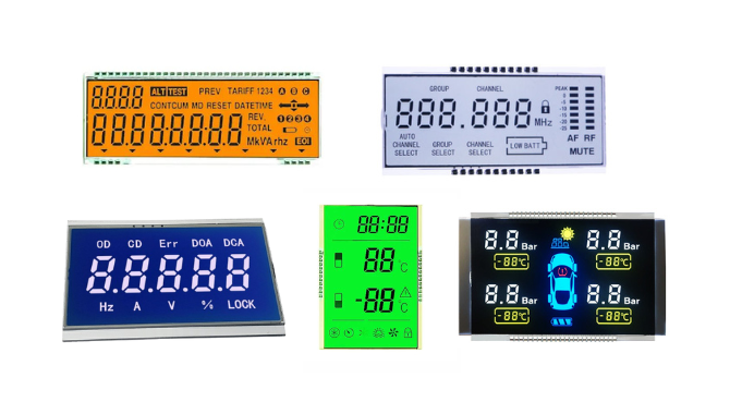 LCD Technology For Segment Display