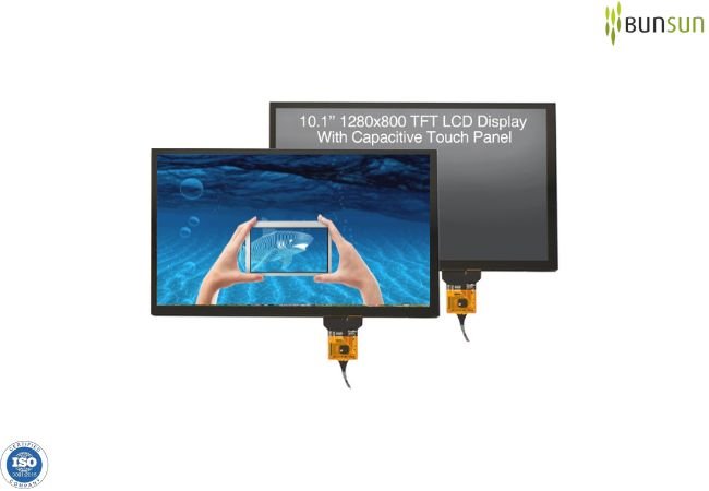 10.1 inch High Brightness 1280x800 WXGA TFT LCD Display