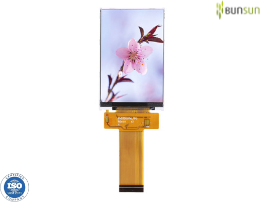 320 x 480 Resolution 3.5 inch Wide Viewing Angle TFT LCD Display