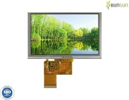 5 inch 800 x 480 Resolution TFT LCD Display with High Transmissive RTP