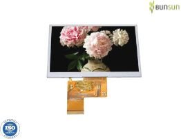 800 x 480 WVGA 5 inch TFT LCD Display with Wide Viewing Angle